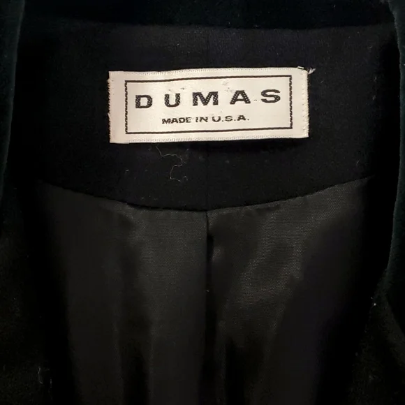 Velvet Trim Blazer - Picture 5 of 8